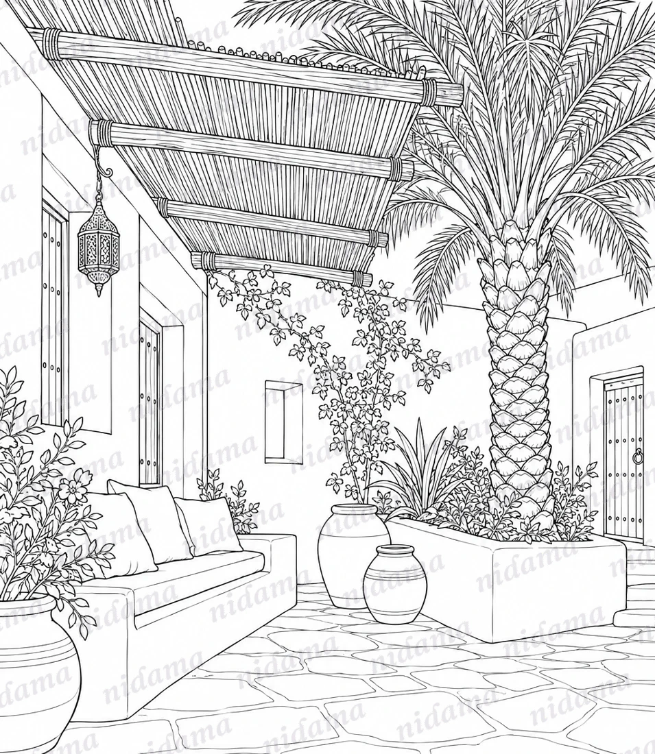 The Shaded Courtyard