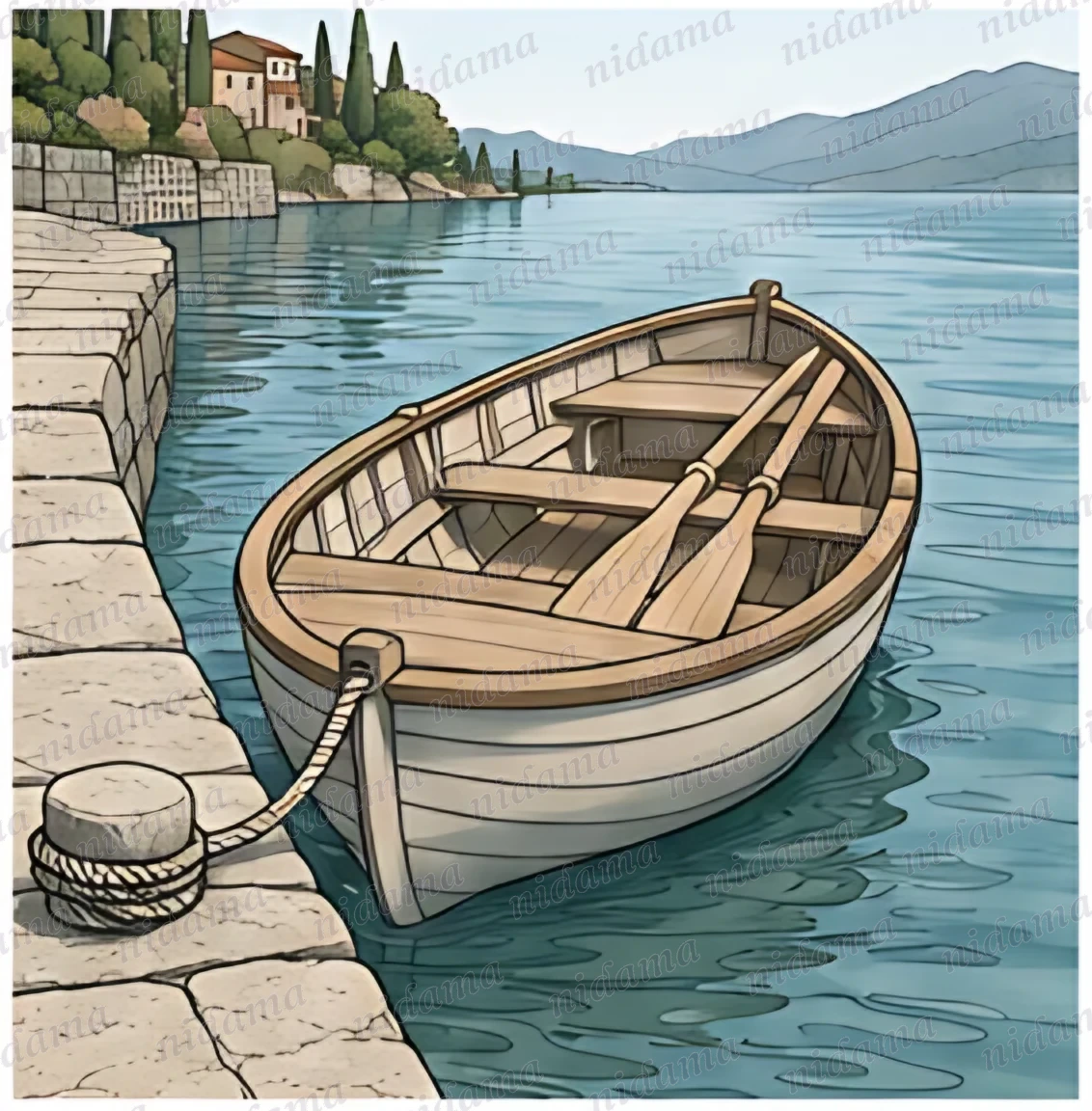 The Moored Skiff