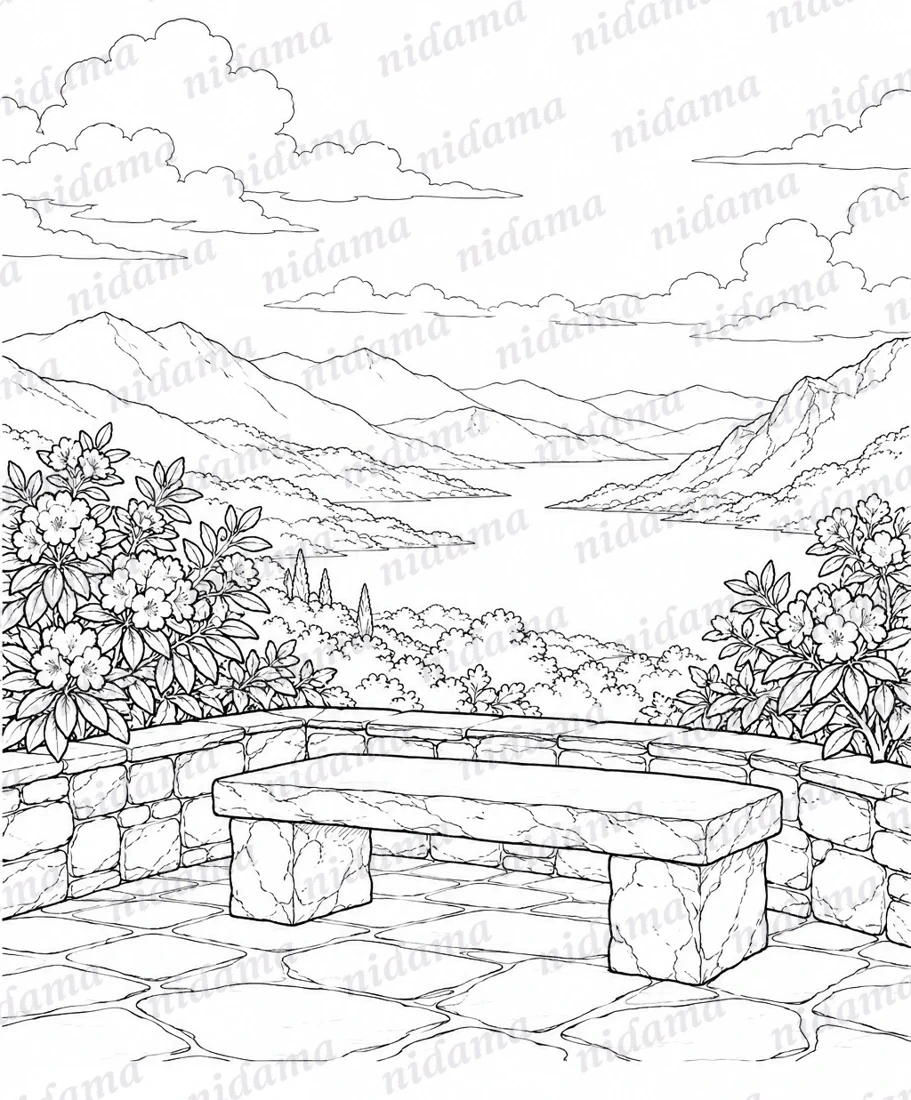The View from the Stone Bench