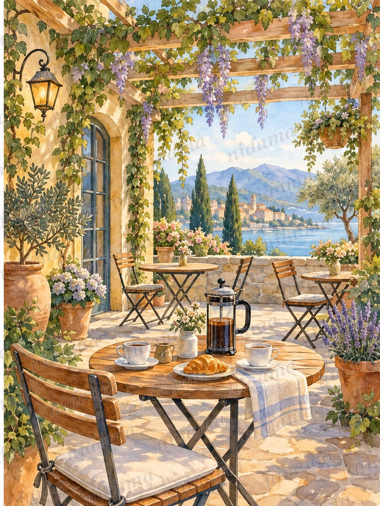Coffee pergola
