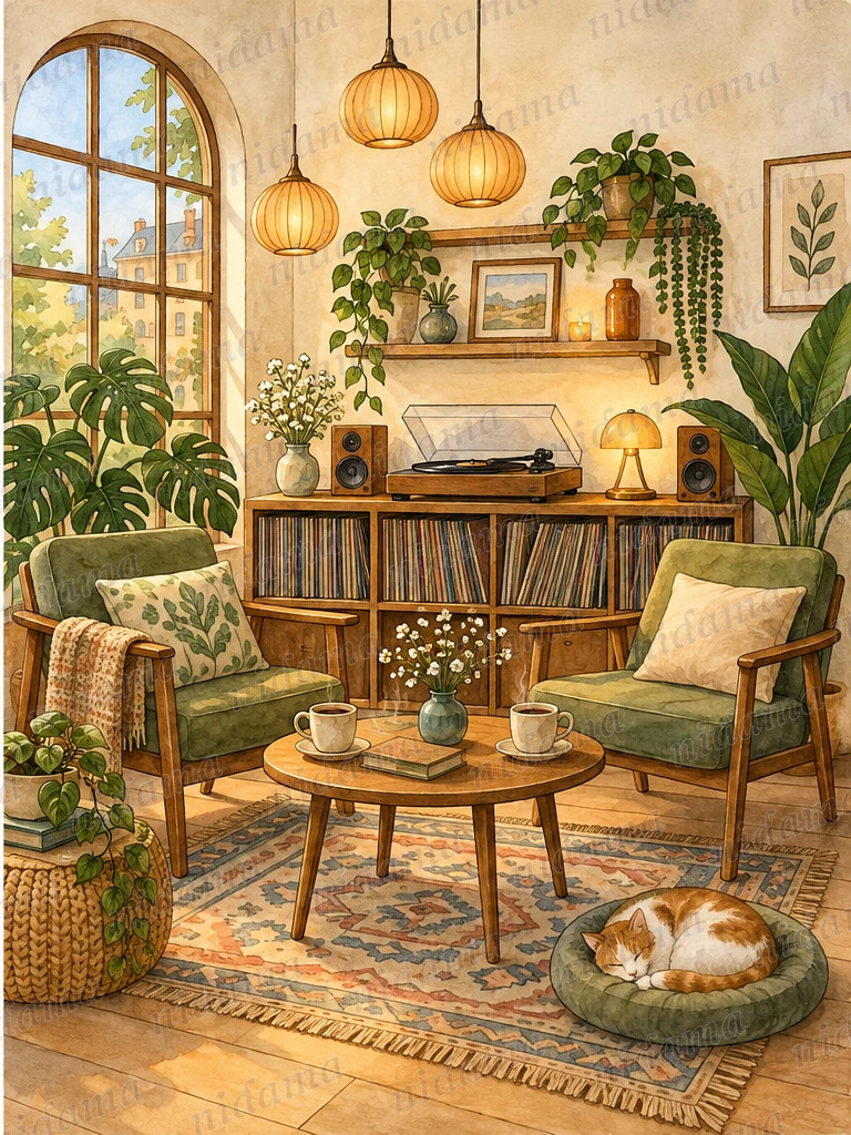 The record café