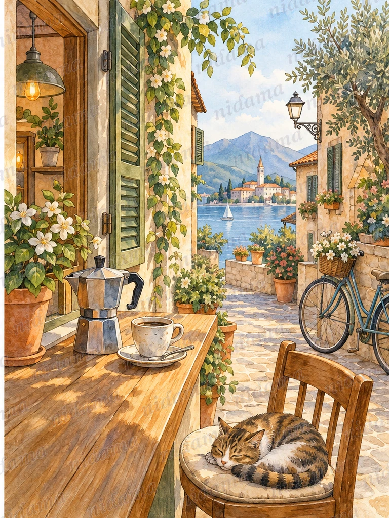 Open shutters