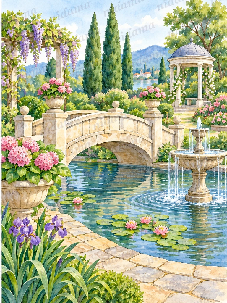 Garden bridge