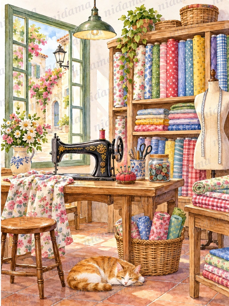 Patchwork and sewing